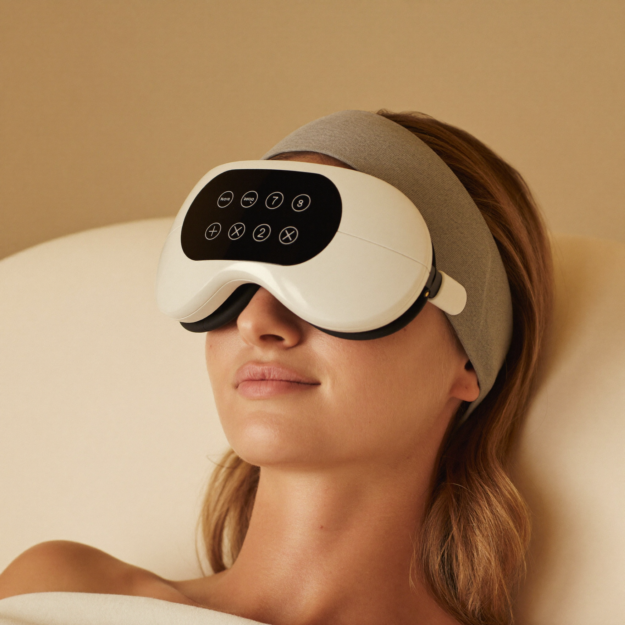 Foldable Eye Air Pressure Massager Airbag Vibration Massage Hot Compress Bluetooth Music Relieve Eye Dry Fatigue Smart Glasses