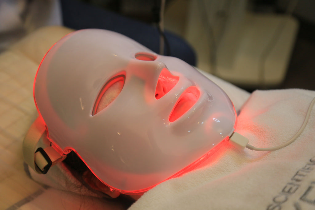 7-Farben LED Lichttherapie-Gesichtsmaske